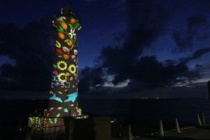 地元愛で実現した魅惑の「影絵ライトアップ」【愛知県美浜町　野間埼灯台】