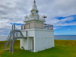 「恋する灯台」認定表敬訪問レポート⑥【北海道江差町　鴎島灯台灯台】