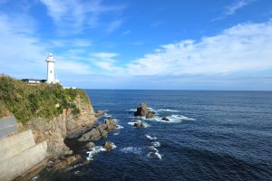 新しい「恋する灯台」大王埼灯台（三重県志摩市）で