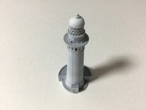 灯台ミニチュアコレクションを3Dプリンターで「フローティラモデルズ」