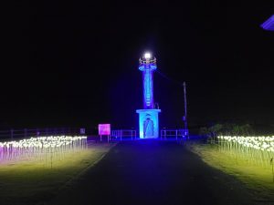 【2021年1月7日終了】飯岡灯台（千葉県旭市）で「恋するライトアップ2020」スタート！バレンタインデーまで開催！