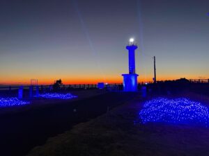 4年目の実施へ！「飯岡灯台恋するライトアップ2022」開催【千葉県旭市　飯岡灯台】